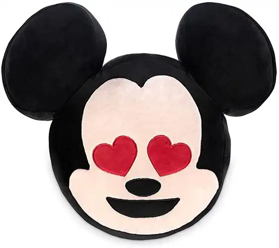 disney 米老鼠表情符号毛绒枕头
