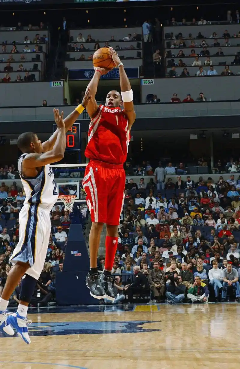 麦迪火箭时期的干拔瞬间这小腿真的可以看一天67