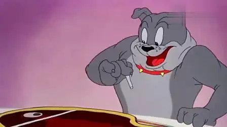 猫和老鼠:车上掉下来一大块肉,汤姆三人开始分肉起争执!