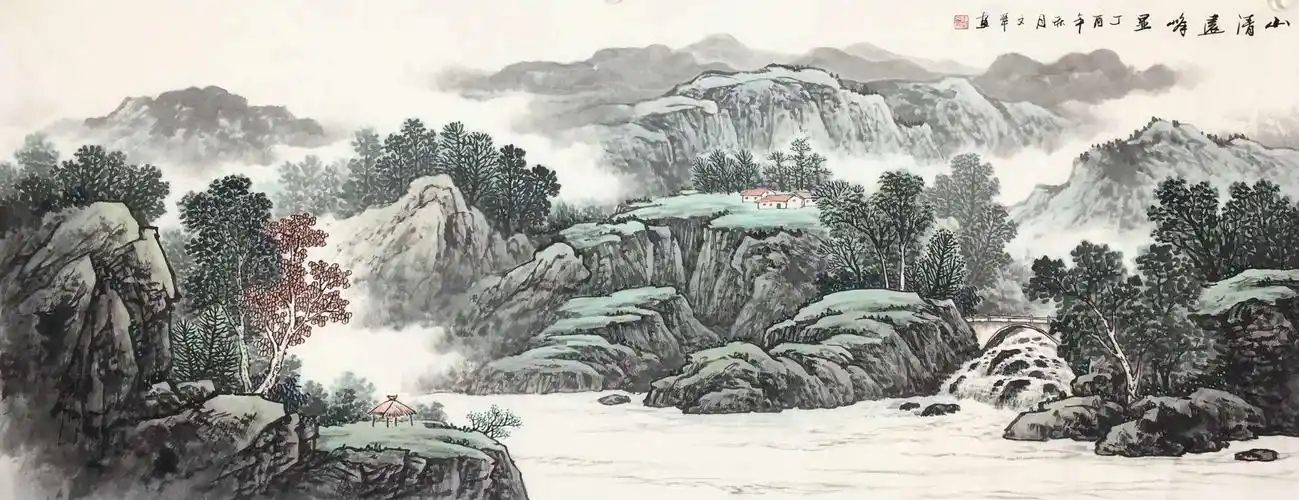 山水画名家陈文举作品微展…… 写美篇陈文举,国家一级美术师,中国