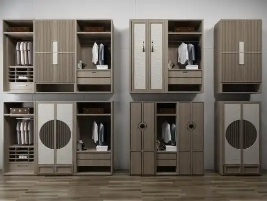 新中式衣柜id188653418