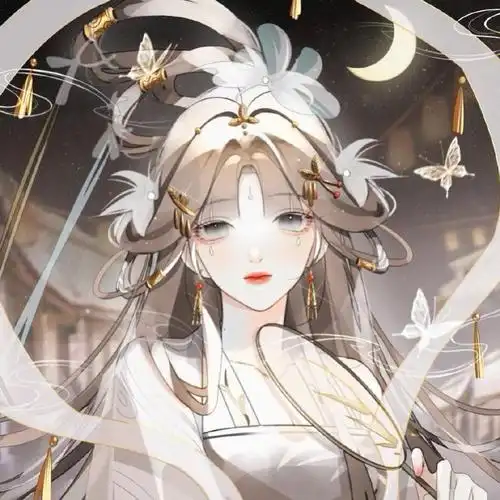 女生动漫仙气头像