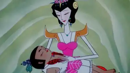 葫芦娃:小金刚太单纯了,一下就被蛇精骗了,还在她怀里睡着了