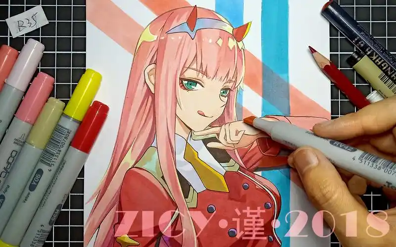 【马克笔手绘】用02老婆试纸会有什么后果?