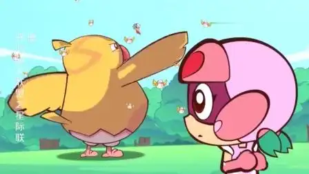 开心超人:鞭炮超人不想让火焰超人靠近,她会爆炸的