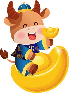 com采集随心丁雨采集到牛牛12021年金牛51yuansu.