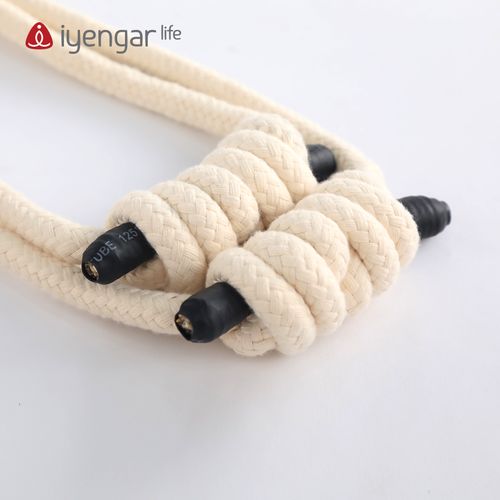 艾扬格life 墙绳瑜伽辅具拉伸倒立拉绳 不含墙钩 新品米白色