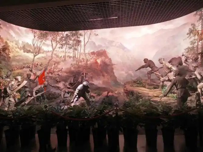 看到那些革命烈士战斗的场面,我仿佛身临其境,看到了那些革命前辈的视