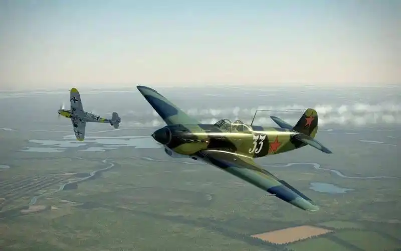 精选好图二战苏军雅克9战斗机