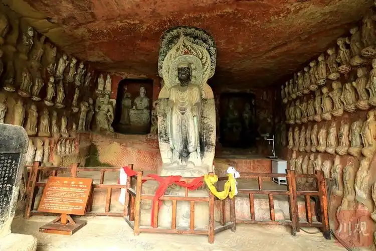 创名县利州行②千年叮当声敲出一座千佛崖四川规模最大的石窟群