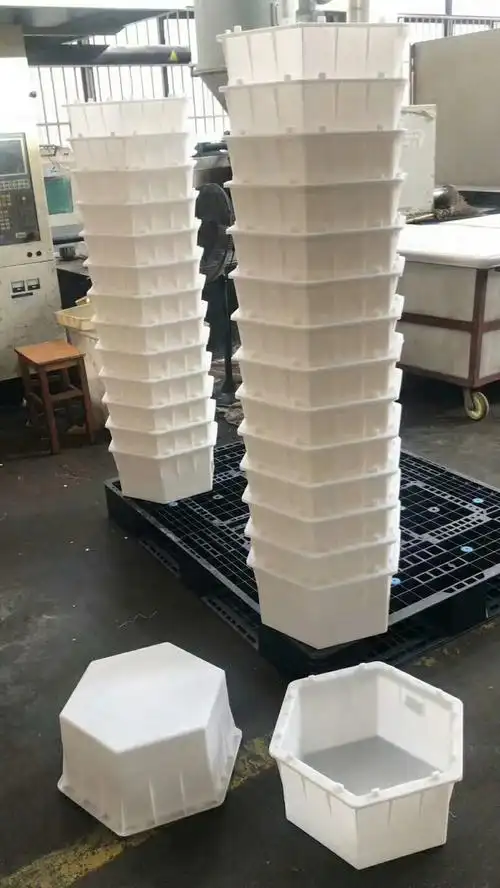 实心六棱块塑料模板_预制护坡砌块模具_塑料材质