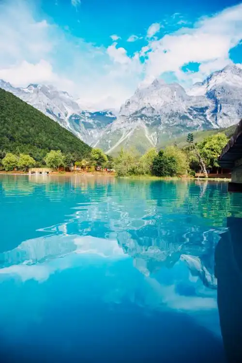 丽江蓝月谷真的太美了目前拍的最美风景照