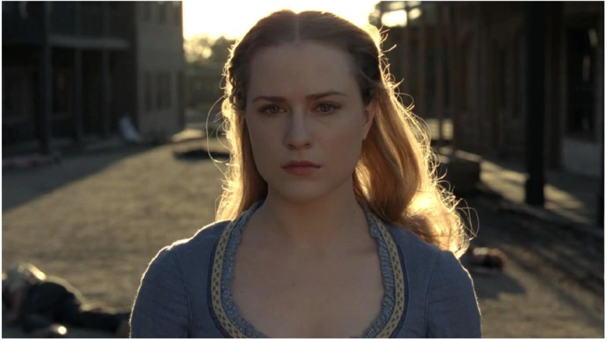 hbo《西部世界》剧照 女主智能人德洛丝