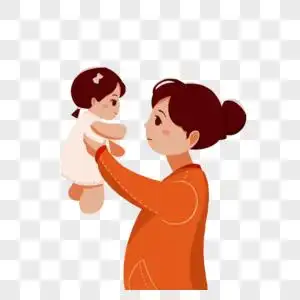 抱着孩子的母亲图片素材