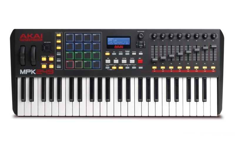 akai发布mpk249键盘探索电脑音乐的奥秘