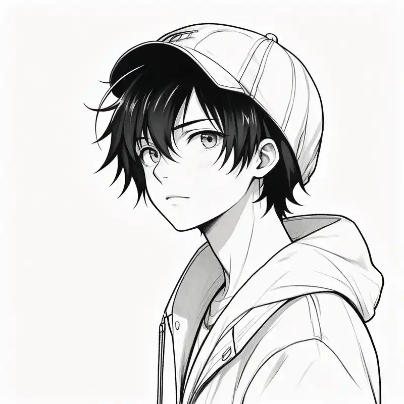 96黑白魅力·男生专属·微信头像99 探索黑白素描的魅力世界,为你