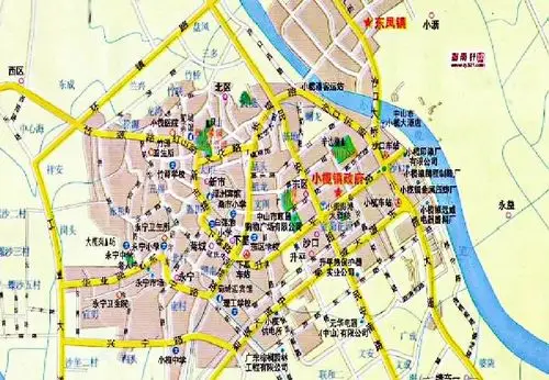 小榄镇地图全图高清版