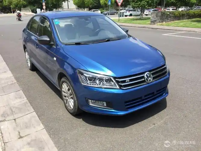 大众桑塔纳新款蓝色628万车况精品可当天提车全国提档