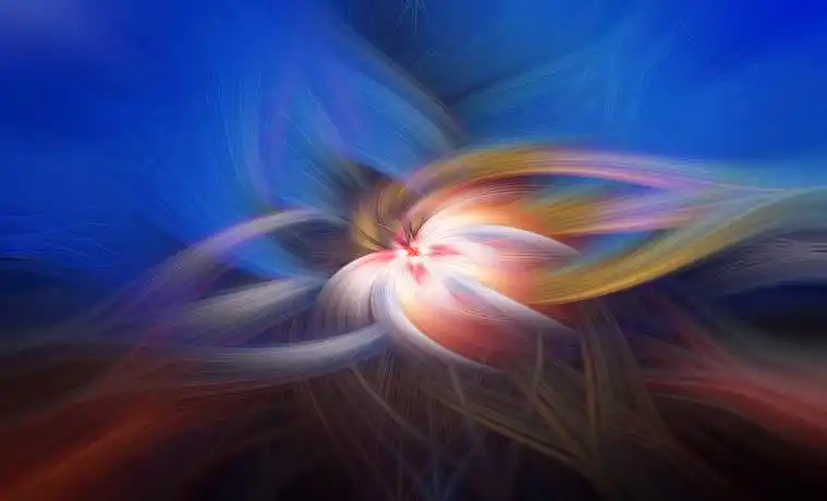 抽象背景的蓝色和红色快速移动线图片下载