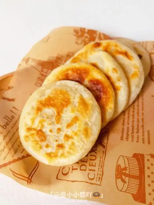 甜蜜蜜的烫面小糖饼无需醒面20分钟搞定