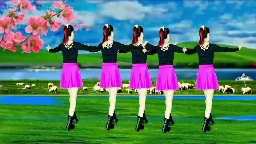 dj版广场舞《凤凰飞》乌兰图雅演唱歌声嘹亮惹人醉歌美舞美撩心扉