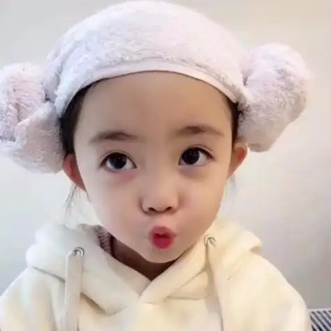 情侣小孩头像 高清好看的2019呆萌小孩情侣头像