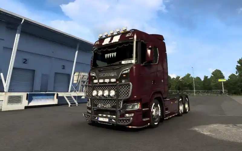 【euro truck simulator 2】【pov69】驾驶斯堪尼亚s730在北欧穿行