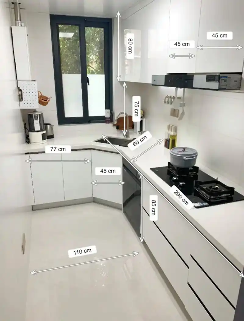 建议大家,如果再买一套房子,厨房装修一定要考虑好转角地柜的设