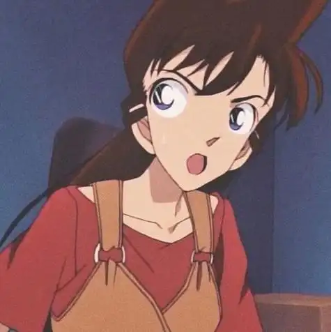 名侦探柯南毛利兰动漫头像来了