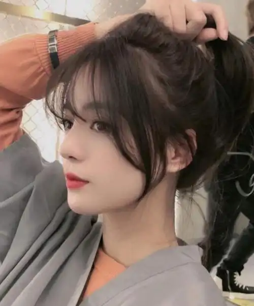 法式空气八字刘海,哪款空气刘海适合你呢?