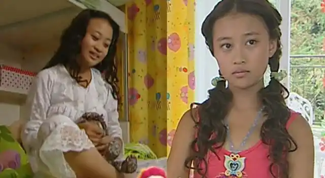 巴啦啦小魔仙散发vs扎头发严莉莉扎起头发来更清纯可人了