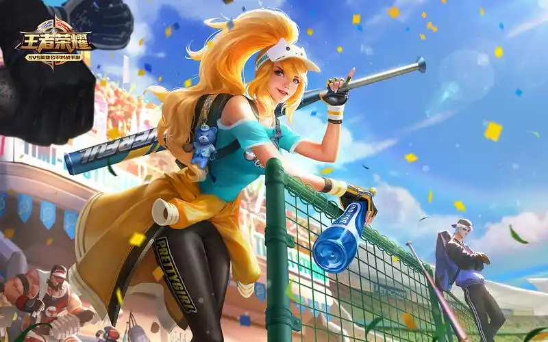 《王者荣耀》花木兰青春决赛季新皮肤图片壁纸