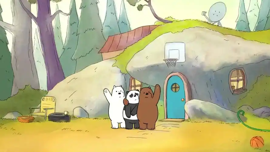 咱们裸熊第一季胖达将兄弟们关在衣柜他自己去找露西