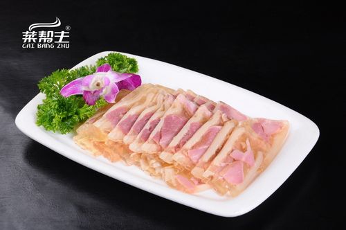 水晶肴肉220g冷盘酒店特色菜食材凉菜即食素菜卤肉类