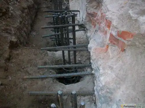基础注浆加固 楼房加固 墙体加固
