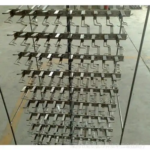 【长期批发电镀挂具 真空电镀金属挂具 涂装挂具 钛挂具加工】图片