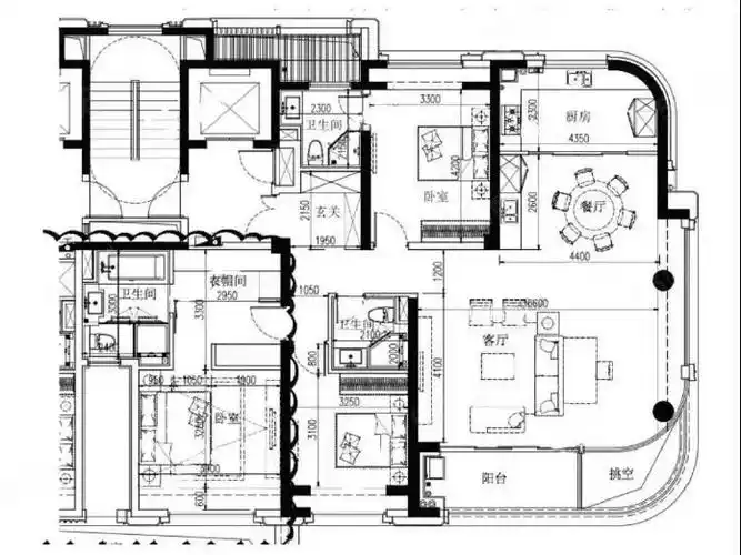 徐汇滨江全新精装修大平层地铁11号线600米初次出租