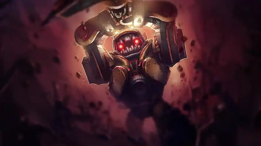 lol英雄联盟深海泰坦诺提勒斯皮肤地底迷城诺提勒斯特效视频