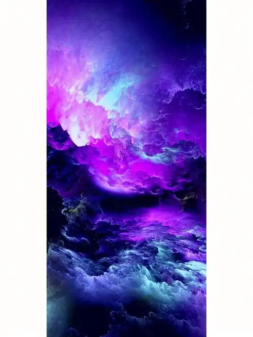 一些炫幻的星空图