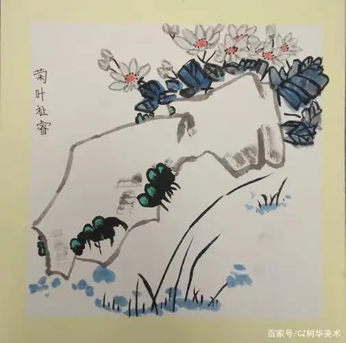 少儿国画写意优秀作品