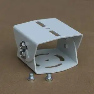 监控鸭嘴支架万向节中号铝合金鸭嘴头摄像机支架加厚铝万向节