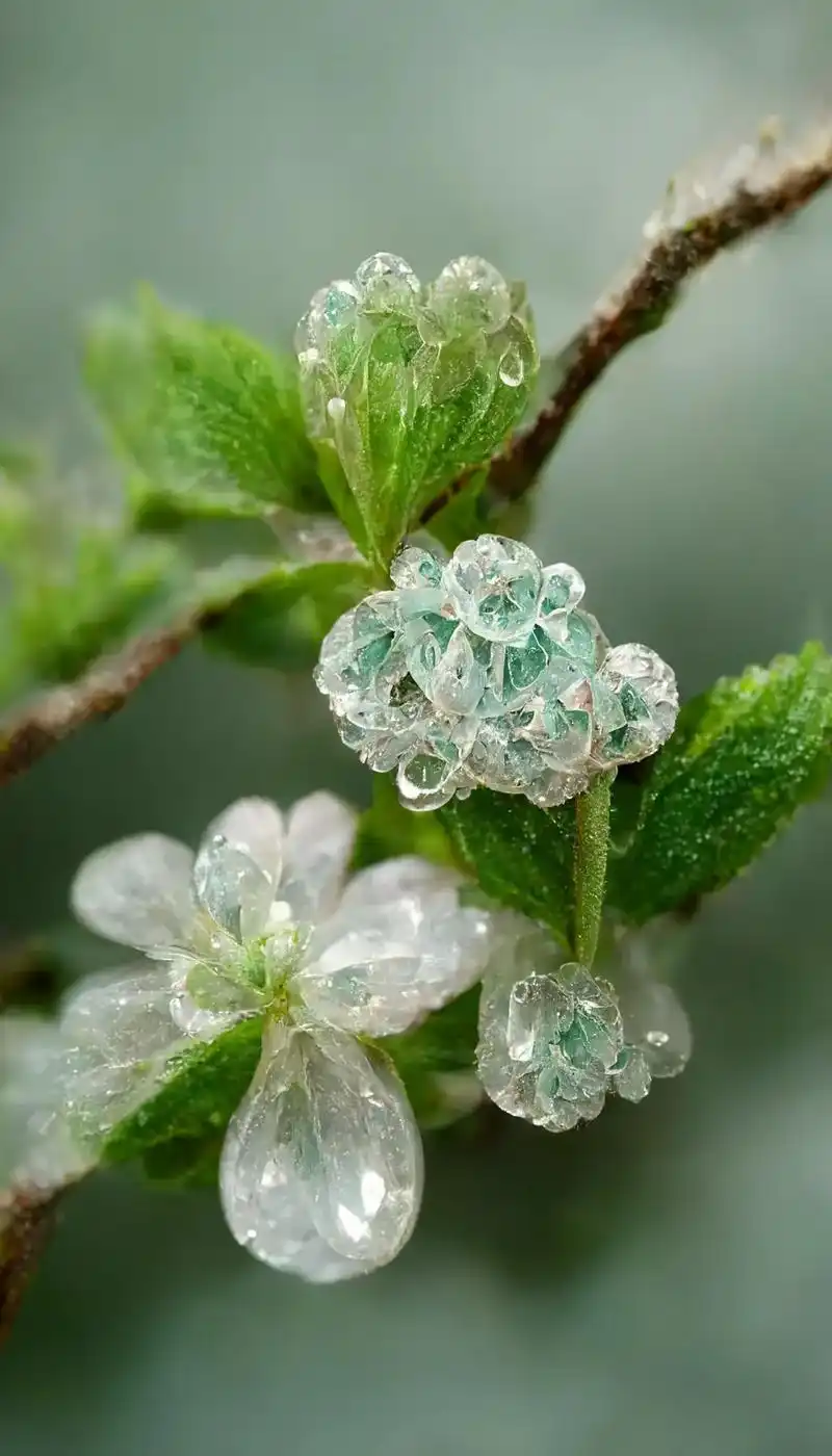 大数据不会骗人的,当你刷到这个"水晶茉莉花"说明你正鸿运当头 - 抖音