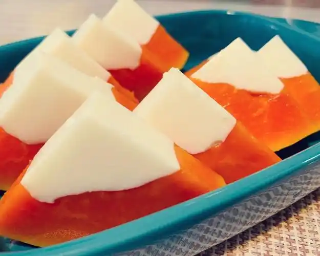 木瓜椰奶冻的做法