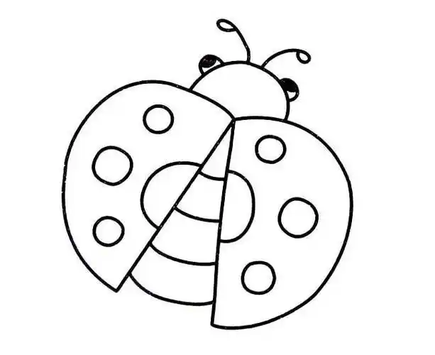 2022最新七星瓢虫简笔画 七星瓢虫简笔画简单又好看