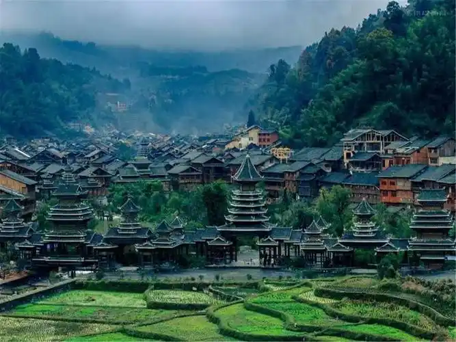 贵州省黎平县肇兴侗寨