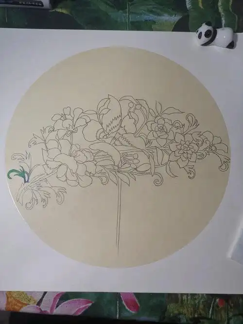 点翠,业余的我,画的不好.