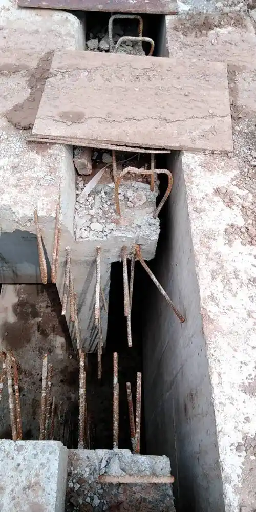 达州达川区桥面上湿接缝,中横梁,横隔板支模打灰,包-鱼泡网