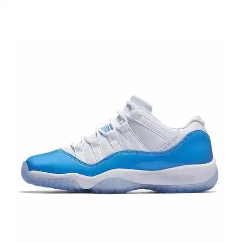 062939直达链接而这款air jordan 11 low "unc",鞋面的漆皮部分以