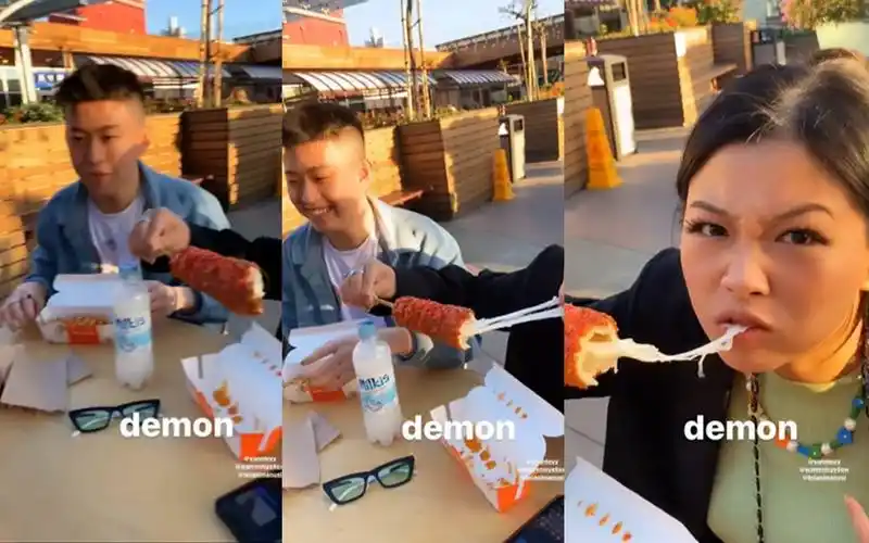 richbrian女友凶狠展示拉丝热狗棒七崽憨憨傻笑