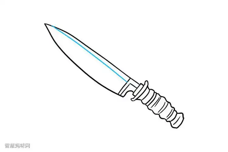 小刀怎么画